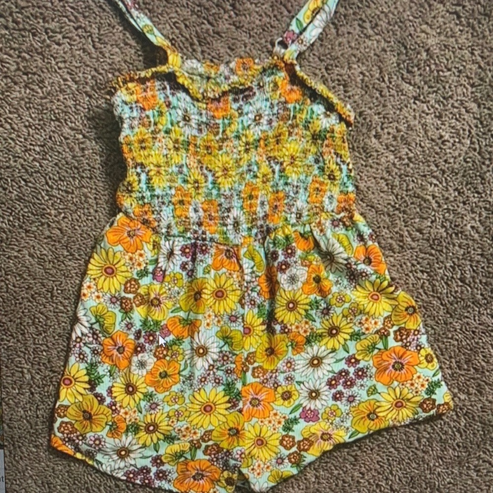 Sleeveless romper